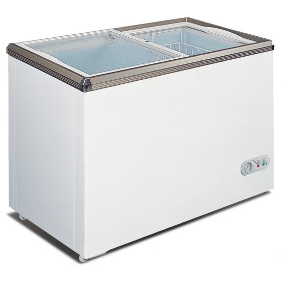 15.0 ft³ Flat Glass Door Freezer Display