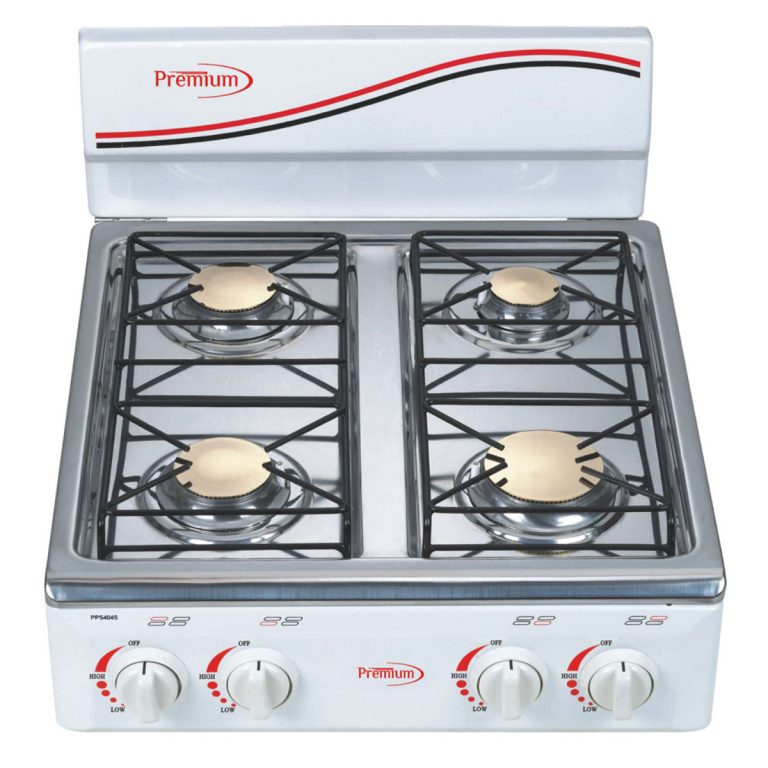Poêle à Gaz Camping Portable Premium Levella - 3 Brûleurs - Surface émaillée - Allumage Manuel - Neuf