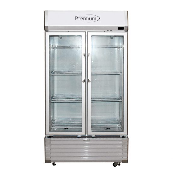 21 ft³ Vertical Refrigerator Display